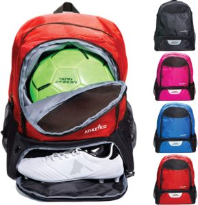 Athletico youth soccer backpack