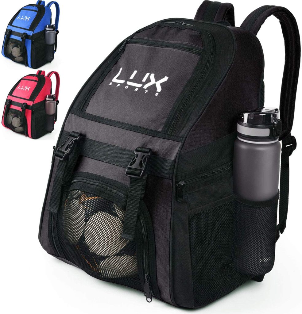Lux Soccer Backpack with Ball Holder