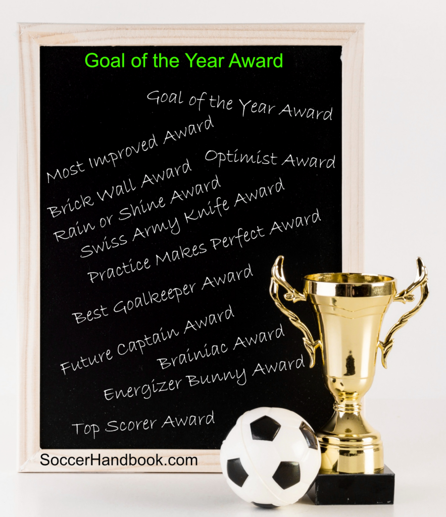end of season soccer award ideas