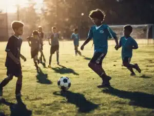 youth soccer practice